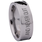 Hockey Tungsten Carbide Ring