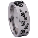 Daisy Tungsten Carbide Ring
