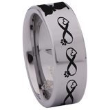 Mr. Cat Couple Tungsten Carbide Ring