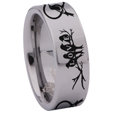 Love Birds Tungsten Carbide Ring