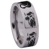 Swan Tungsten Carbide Ring