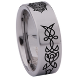 Nordic Wolf Tungsten Carbide Ring
