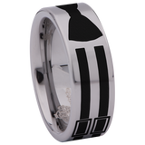 Bowtie Tungsten Carbide Ring