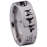 Taekwondo Tungsten Carbide Ring
