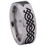 Celtic Star Tungsten Carbide Ring