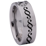 Capricorn Tungsten Carbide Ring