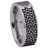 Labyrinth Tungsten Carbide Ring