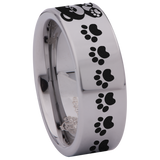 Teddy Bear Tungsten Carbide Ring