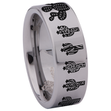 Cactus Tungsten Carbide Ring