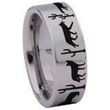 Coyote Tungsten Carbide Ring