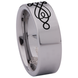 Celtic Knotwork Tungsten Carbide Ring