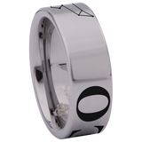 Leo Constellation Tungsten Carbide Ring