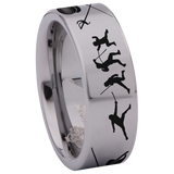 Fencing Tungsten Carbide Ring