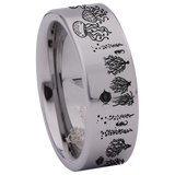 Jellyfish Tungsten Carbide Ring