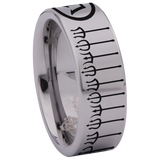 Trident Tungsten Carbide Ring
