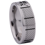 Soldier Skull Tungsten Carbide Ring