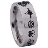 Egyptian Tungsten Carbide Ring