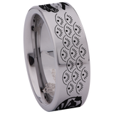 Geisha Tungsten Carbide Ring