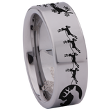 Reindeer Tungsten Carbide Ring