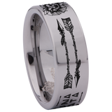 Hakuna Matata Lion Tungsten Carbide Ring