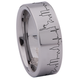 New York Heartbeat Tungsten Carbide Ring