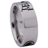 Peace Tungsten Carbide Ring