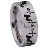 Pug Tungsten Carbide Ring