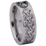 Tree of Life Tungsten Carbide Ring