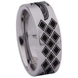 Faravahar Tungsten Carbide Ring