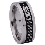 Zipper Tungsten Carbide Ring