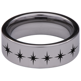 North Star Tungsten Carbide Ring