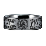 St. Michael Tungsten Carbide Ring