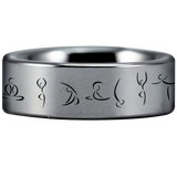 Yoga Style 1 Tungsten Carbide Ring