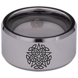 Celtic Pentacle Tungsten Carbide Ring
