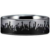 Party People Tungsten Carbide Ring