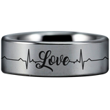 Loveline Tungsten Carbide Ring