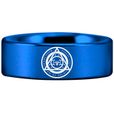 Seal of Solomon Tungsten Carbide Ring