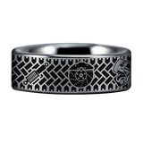 Gearheads Tire Tungsten Carbide Ring