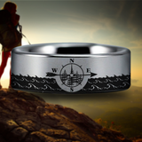 Traveler's Tungsten Carbide Ring