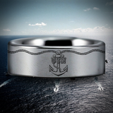 U.S. Navy Tungsten Carbide Ring