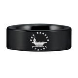 USS Ranger Tungsten Carbide Ring