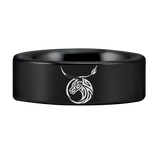 Taurus Tungsten Carbide Ring