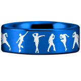 Dance Style 2 Tungsten Carbide Ring