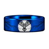 Owl Lovers Tungsten Carbide Ring