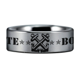 Boatswain Mate Tungsten Carbide Ring