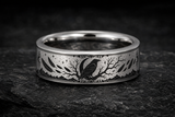 Raven Moon Omen Ring hero mockup