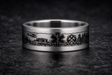 Paramedic Star Of Life Geometry Ring hero mockup