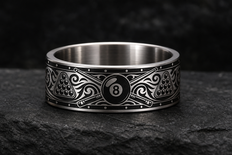 8 Ball Ring hero mockup