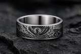 Phoenix Rebirth Flame Ring hero mockup