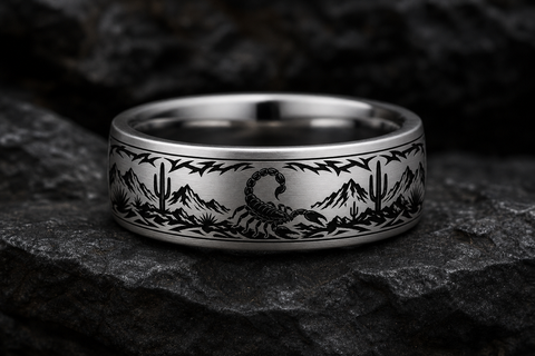 Scorpion Desert Scorpion Profile Ring